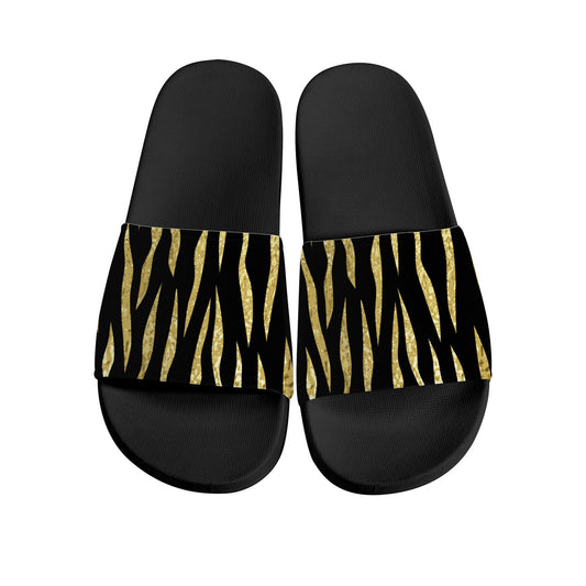 fashion slides for men and women, black sliders, flip-flop non-slip sandals,