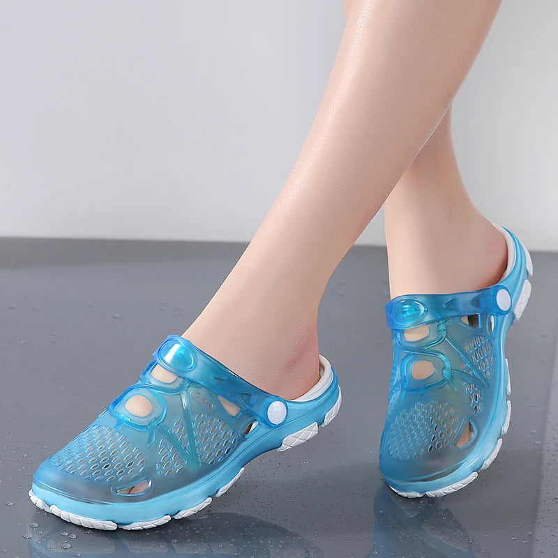 Summer Sandals for Women, Trendy Fashionable Clogs, Breathable EVA Cushioned Shoes