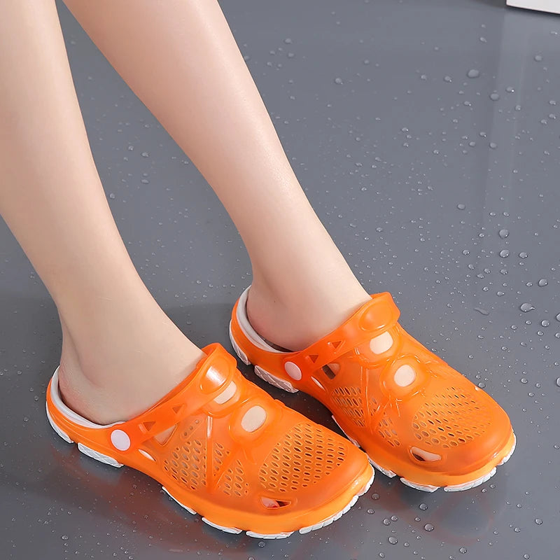 Summer Sandals for Women, Trendy Fashionable Clogs, Breathable EVA Cushioned Shoes