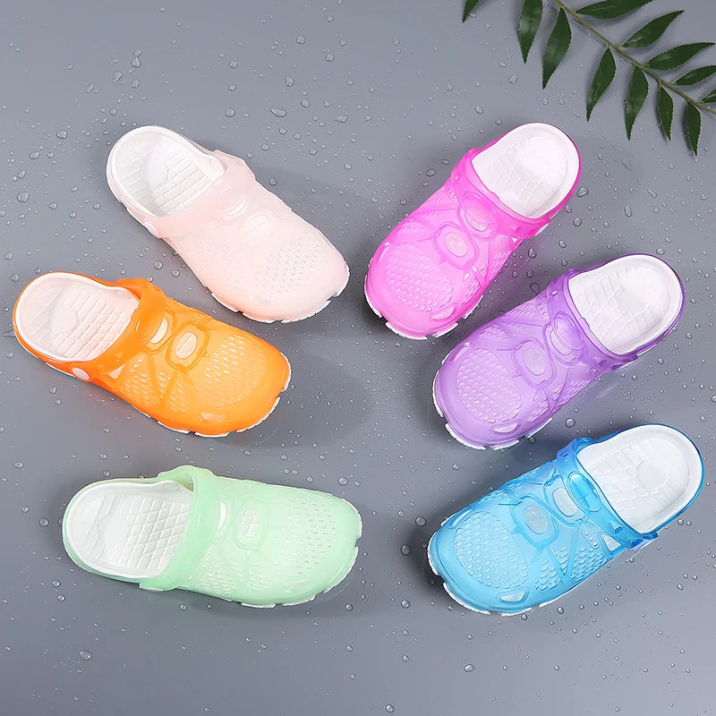 Summer Sandals for Women, Trendy Fashionable Clogs, Breathable EVA Cushioned Shoes