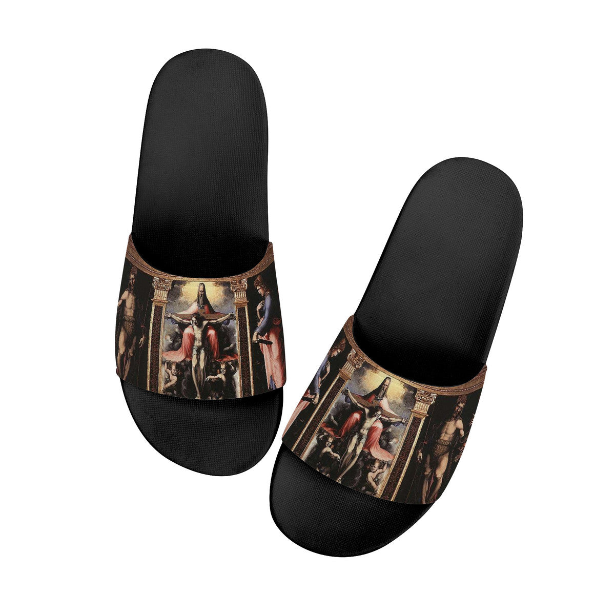 Art & Fashion Fuse Together in this Stylish Sandal, Fashionista Artist Slides